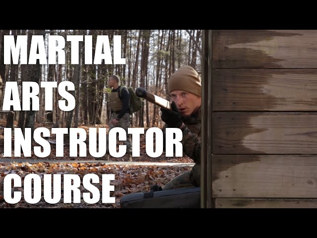 Martial Arts Instructor’s Course