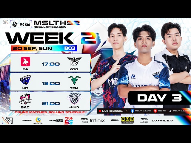 [EN] 🔴MSL TH S2 W2 D3 | 👊 WEEK 2 FINALE — WHO WILL CLOSE IT OUT?