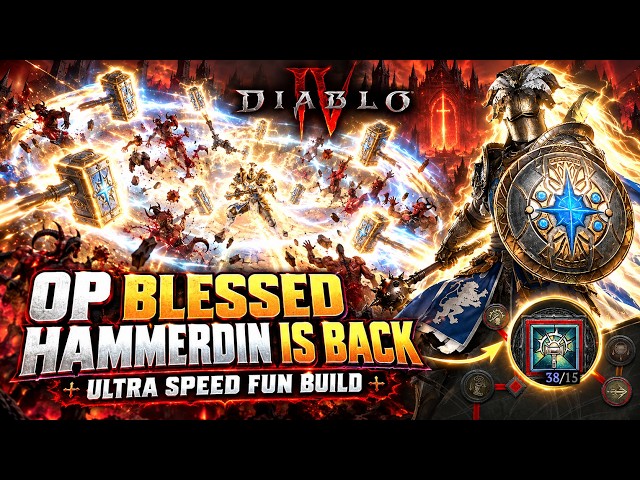 OP BLESSED HAMMERDIN IS BACK Ultra Speed Fun Build