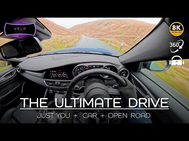 Open Road Speed Run - 360°  |  VR  |  8K  |  POV