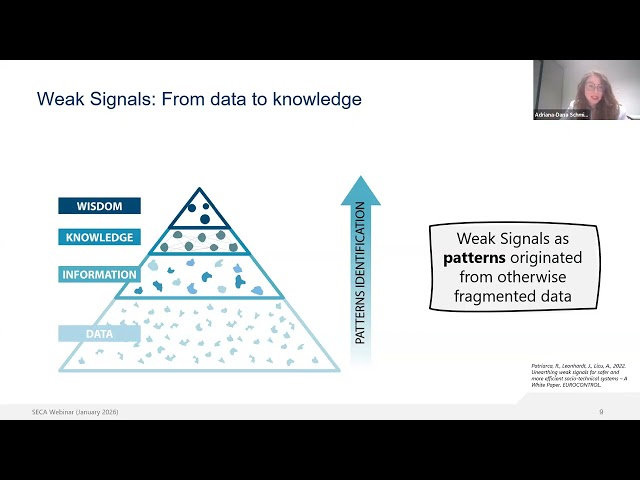 Weak Signals: An approach to managing complex systems