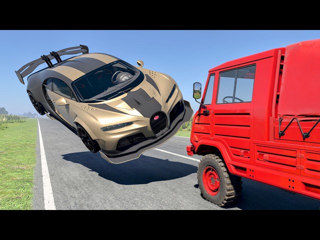 High Speed Traffic Car Crashes #287 - BeamNG Drive | CrashBoomPunk