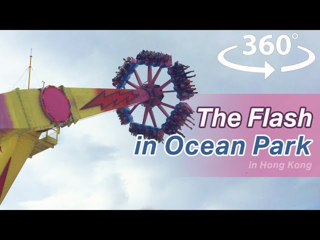 The Flash in the Ocean Park in Hong Kong 2018 VR 360 | Video
