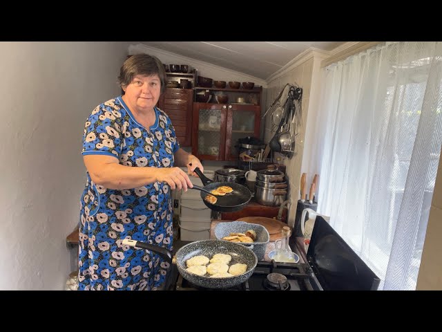 Making Potato Pancakes with Meat // HOMEMADE RECIPES