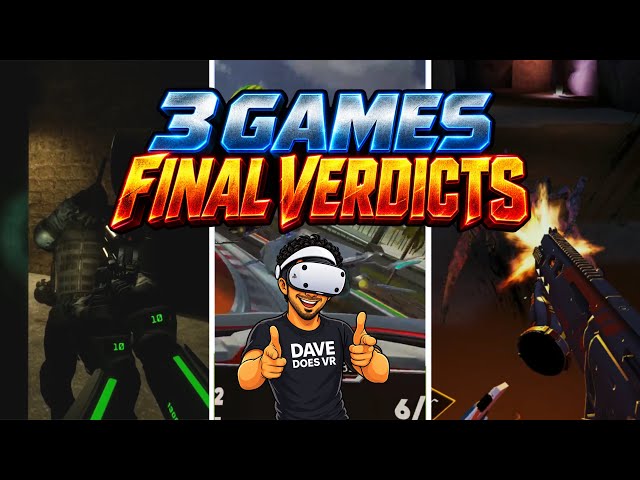 3 PSVR2 Games FULLY Reviewed! | The Long  Survival, Ironforged & Omega Pilot Evolution