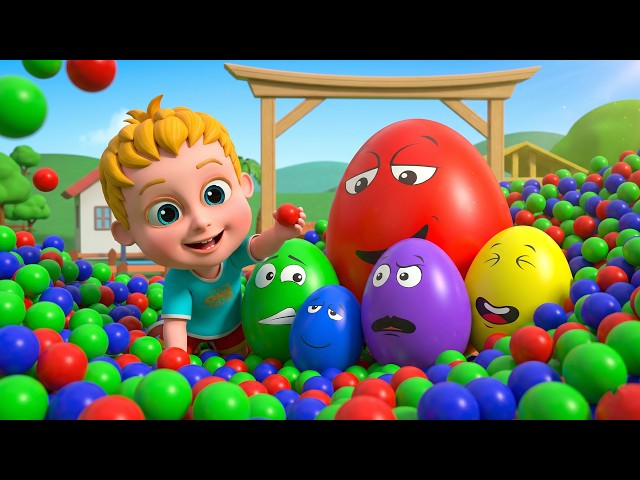 Surprise Egg Color Learning Game with Blender | Fun Colors for Kids | Learning Tunes Tv