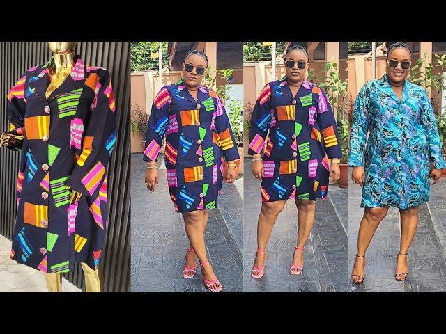 How To Make Notched Collar Shirt Dress [DetailedTutorial] 