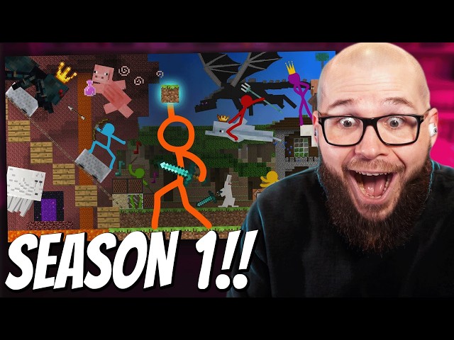 First Time Reacting To EVERY Animation Vs Minecraft (Season 1)