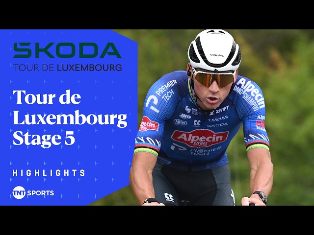 LONGEST SOLO WIN! 🤩 | 2026 Men's Tour of Luxembourg Stage 5 Race Highlights | TNT Sports Cycling