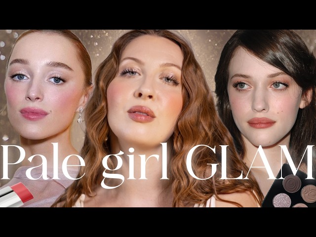 Glam Makeup That Doesn’t Overwhelm Pale Skin