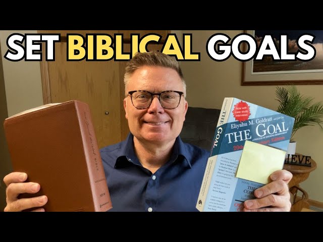 Why The Bible Beats Self Help Books At Goal Setting!