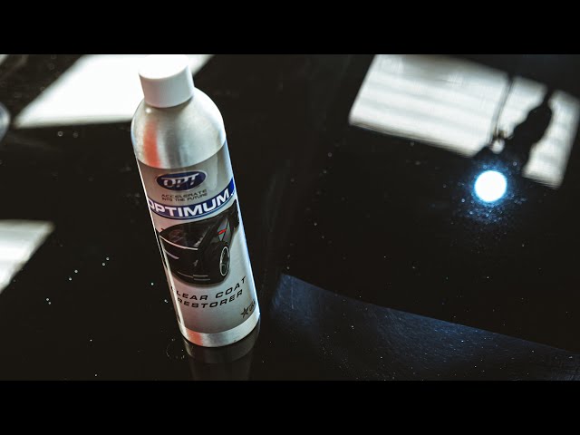 WE RESTORE PAINTWORK WITH CLEAR COAT RESTORER (CCR) FROM OPT