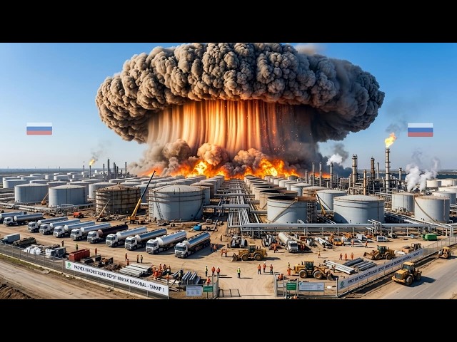 1 HOUR AGO! Ukraine's most advanced missile struck Russia's oil and gas industry—see what happened!