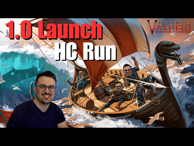 HC Permadeath, No Portals | Valheim 1.0 Launch