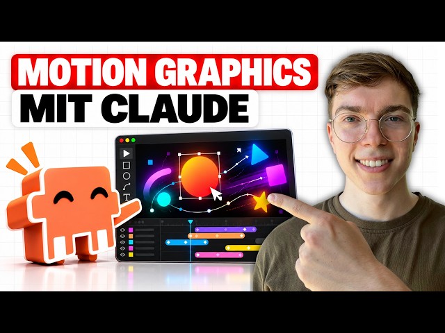 Claude Code ist UNGLAUBLICH gut in Motion Graphics! (3 Use-Cases)