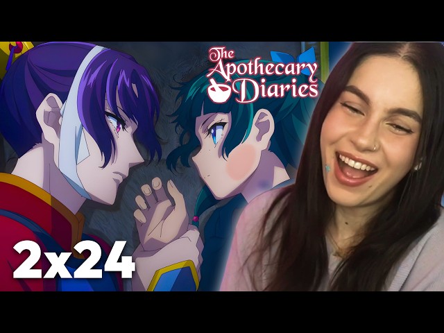 THEY'RE IN LOVE!│The Apothecary Diaries Season 2 Episode 24 Reaction│薬屋のひとりごと 第 |