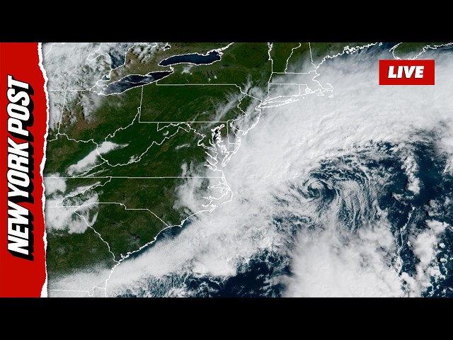 Nor'easter SLAMS East Coast With Wind, Rain, and Flood Threats: Watch Live