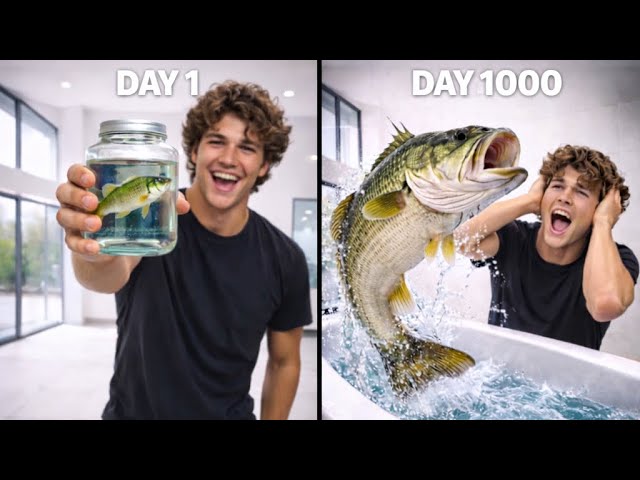I Raised A Pet Bass (1000 Day Evolution)