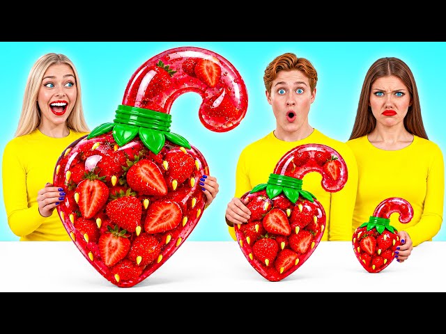 Big, Medium and Small Plate Challenge | Funny Kitchen Moments by Multi DO Challenge