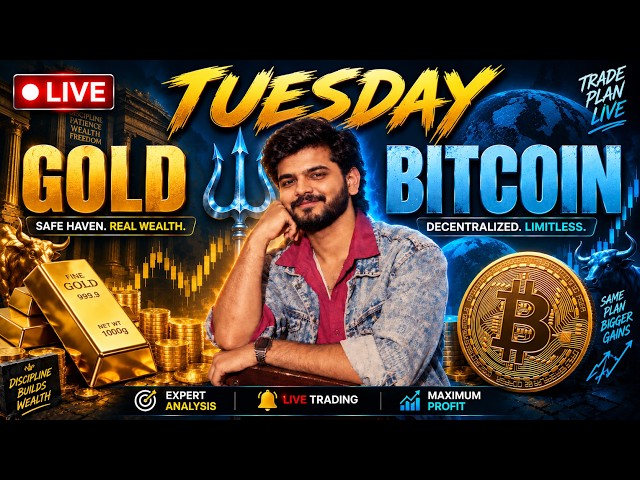 🔴 Live: Gold & Bitcoin Analysis  | 29 September 2026 | XAUUSD | BTCUSD | Crypto | Forex Trading