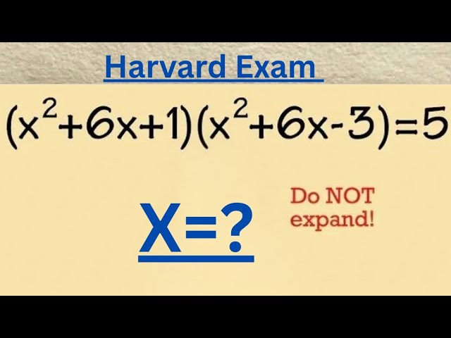 Germany | A Very Interesting Olympiad Algebra Math Problem | Can you solve this?