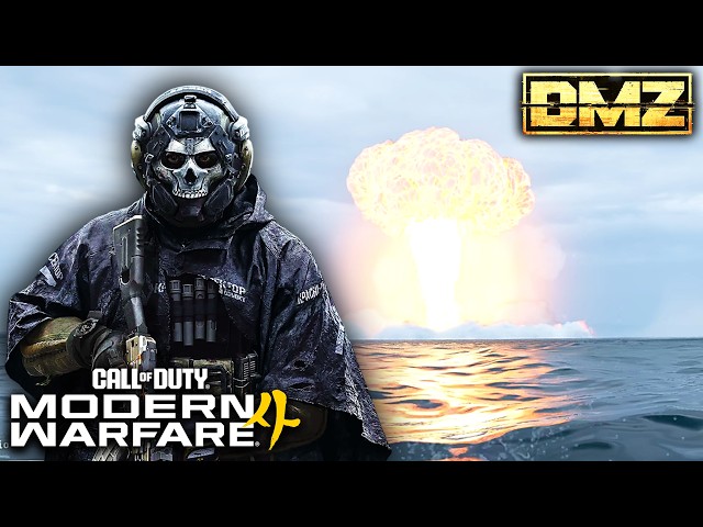 Ghost Gets Nuked in the boat in MW4 DMZ Final Story Mission Cutscene (Modern Warfare 4 DMZ)