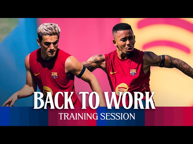 THE WORK CONTINUES | FC BARCELONA Training 🔵🔴