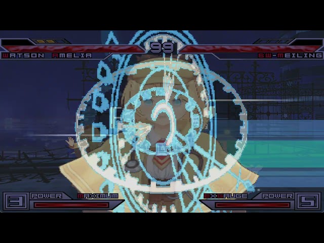 mugen 1.1b1 kof woj red edition john-7 watson amelia overpowered 1p vs bw-meiling 7p