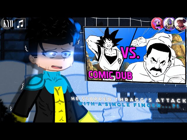 Viltrumites React Son Goku vs Grand Regent Thragg | DBZ X Invincible | Gacha React
