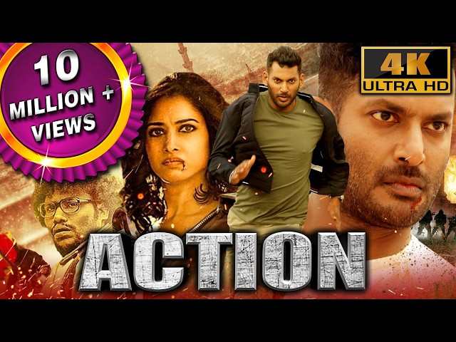 Action (4K) - Vishal Blockbuster South Action Thriller Film |Tamannaah, Aishwarya Lekshmi, Yogi Babu