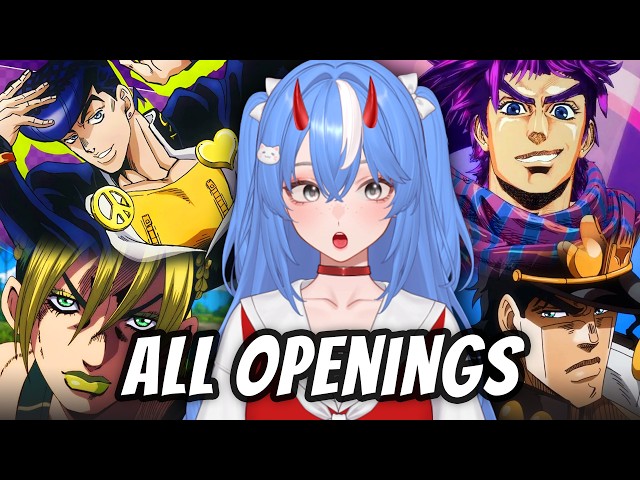 THIS IS FIRE!! | Reacting to ALL JoJo's Bizarre Adventure Openings (1-12 All Variants)