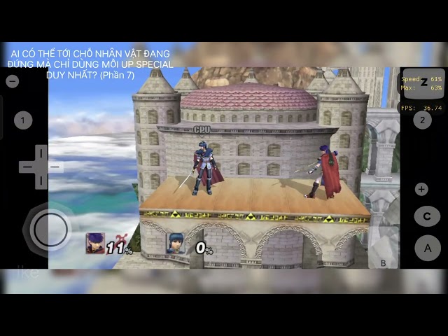 Super Smash Bros. Project M - Tất cả nhân vật trong Fire Emblem | Chỉ dùng mỗi Up Special