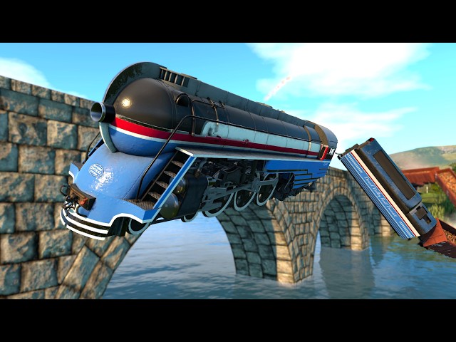 Derailing Iconic Locomotives into Deep Water: Derail Valley Crash Compilation