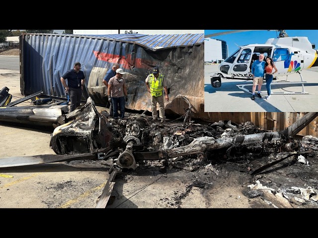 NBC4 LA Helicopter Crash: Raw Flight Data Reveals Scary Causes