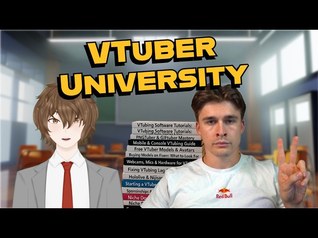 VTubing University - How to start streaming as a VTuber - Streamer University