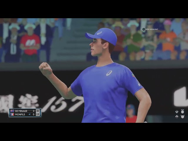 PS4 Aotennis 2 Gameplay