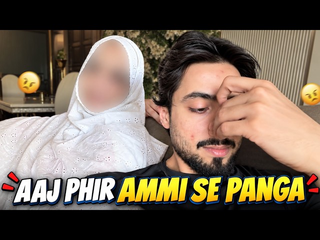 Vlog came after 4 days... Mom's anger and a fight at home! @MrFaisu