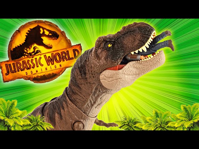 The Extreme Bite T-Rex from JURASSIC WORLD DOMINION: The World After Dinosaurs Unboxing Review