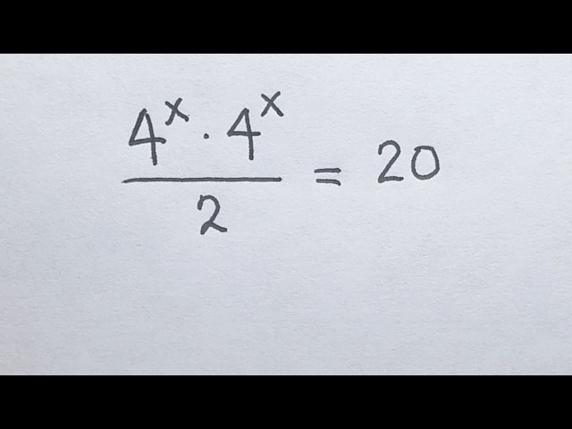 Solve for x in this nice Algebra equation | Math Olympiad Mathematics