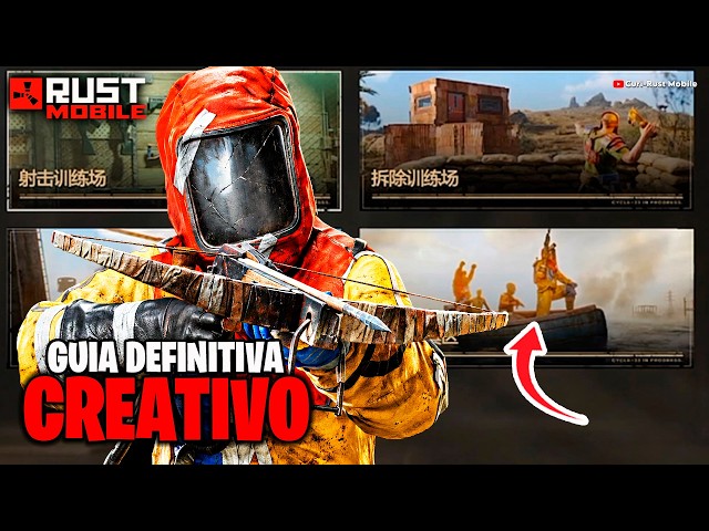 🟠Rust Mobile: CÓMO ENTRAR AL MODO ENTRENAMIENTO (Modo Creativo)
