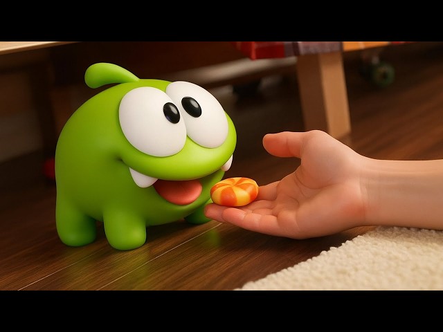Tiny Om Nom many-many years ago 💚 Cut the Rope