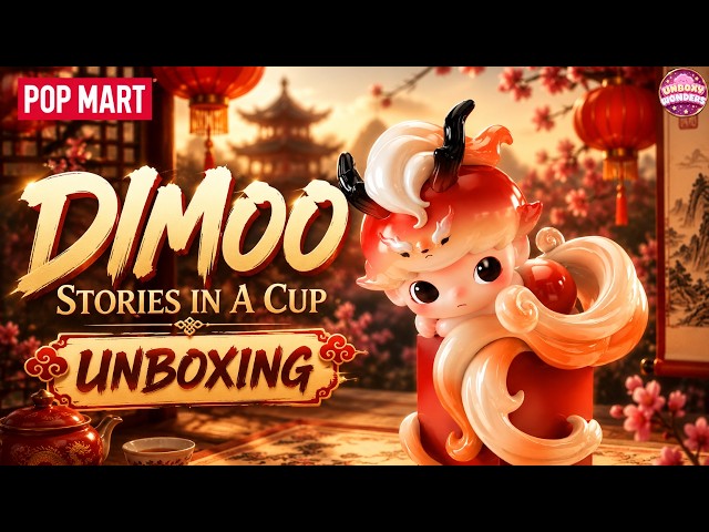 Unboxing Dimoo Stories In A Cup #unboxing #popmart #dimoo