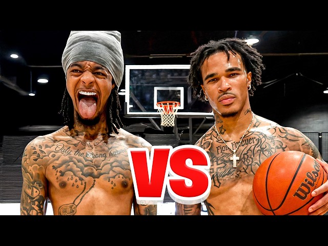 Plaqueboymax vs Flight 1v1 Basketball!