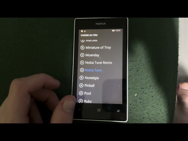 Evolution of Nokia Tune & Over The Horizon