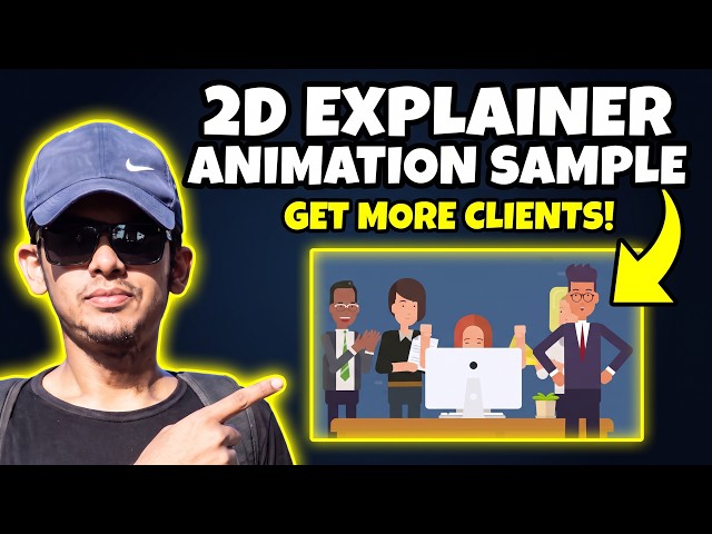 2D Animation Portfolio | High-Quality Explainer Video for Brands