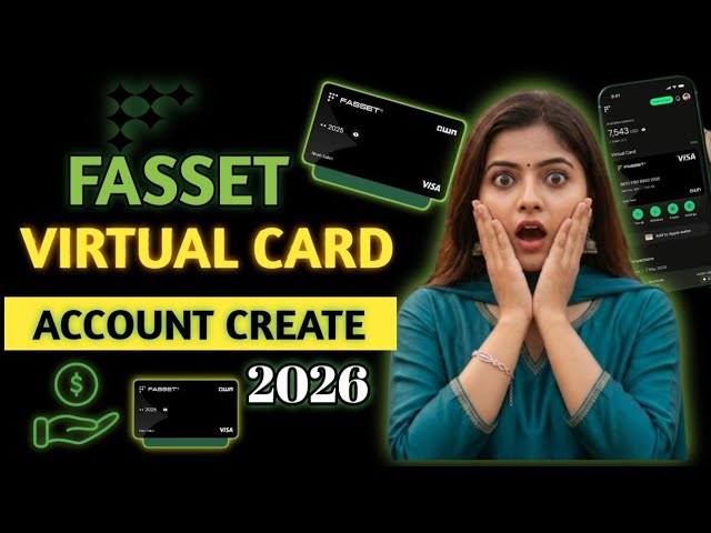 Fasset Virtual Card Account Creation & Live Dollar Deposit: Complete A-to-Z Guide for 2026