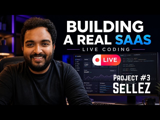 Day 27 | Lead Software Engineer builds a real SaaS product LIVE | Project SellEZ
