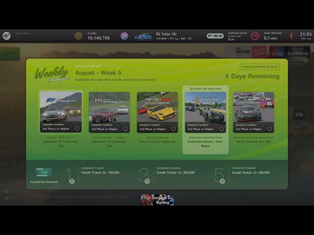 !!"Gran Turismo7"!!"LIVE"!!"PS5Pro"!! "New" Weekly Challenge Races in VR2!! ;) !!"2k&HDR&VR2"!!