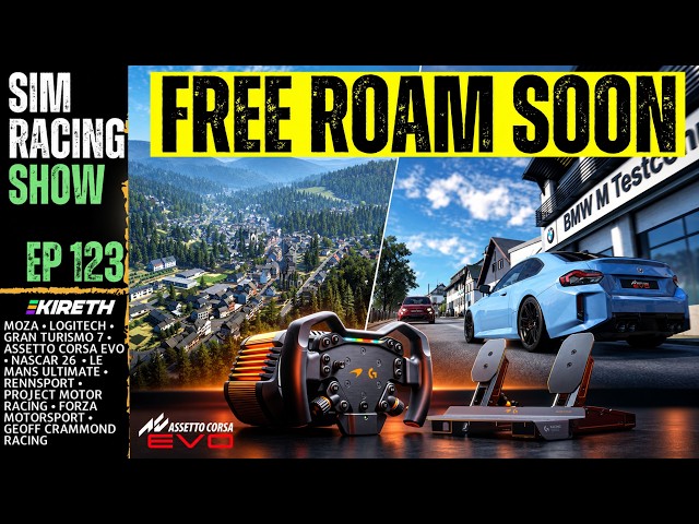 AC EVO Free Roam COMING SOON! Logitech RS50 McLaren Bundle (Sim Racing Show EP 123)
