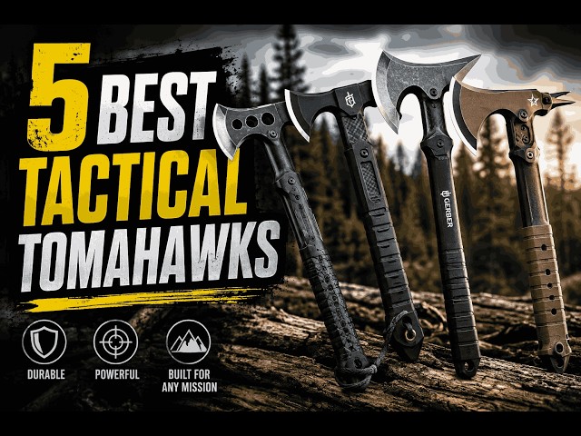5 Best Tactical Tomahawks for Survival, Camping & Bushcraft | Top Picks of 2026